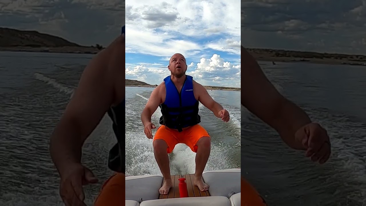 High speed backflips off the boat! 