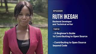 Information Ruth Ikega - Contributing to Open Source beyond Code Guide