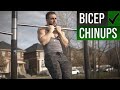Bicep Chinups! 5 Form Secrets