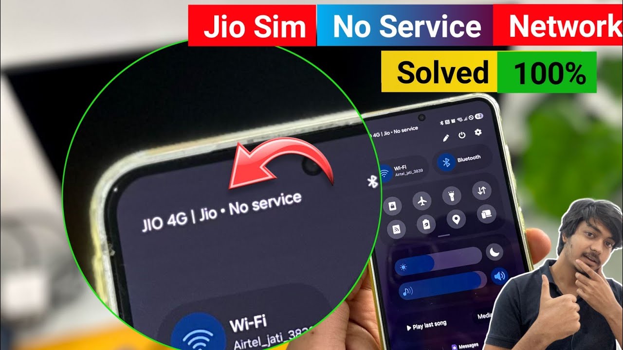 Jio Service Loop Jio sim no service problem | jio sim no signal problem | no service sim ...