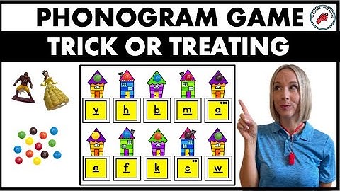 Phonogram Game-Trick or Treating
