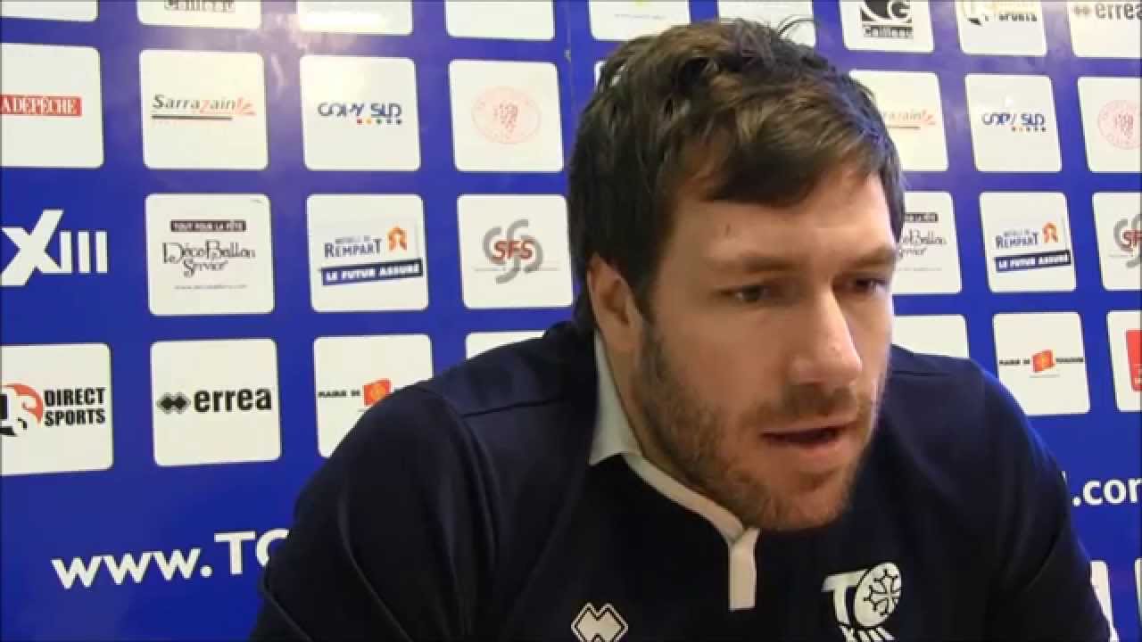 TO vs AS Carcassonne - Interview d'Aaron WOOD 18.02.2015
