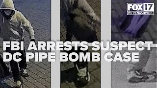 FBI arrests suspect in DC pipe bomb case on eve of Jan  6 riot, Bondi announces