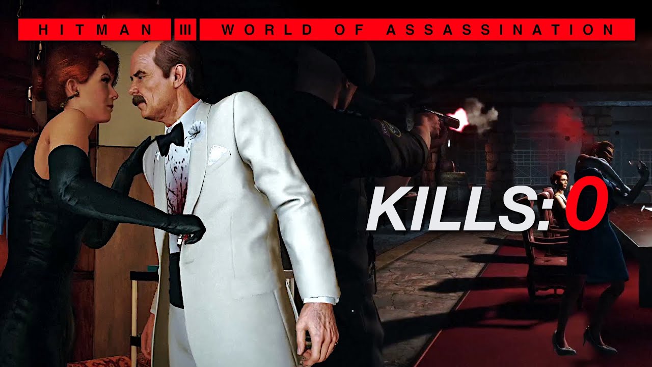 PACIFISTMAN Отсутствие убийств — Все цели и как я их не убил | HITMAN 3