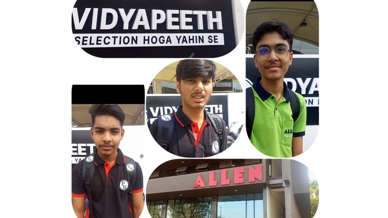 Allen Vs Pw Vidhyapeeth Which is best for Neet/Jee (By Student) Allen