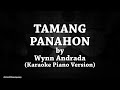Tamang Panahon (Karaoke Piano Version) Wynn Andrada