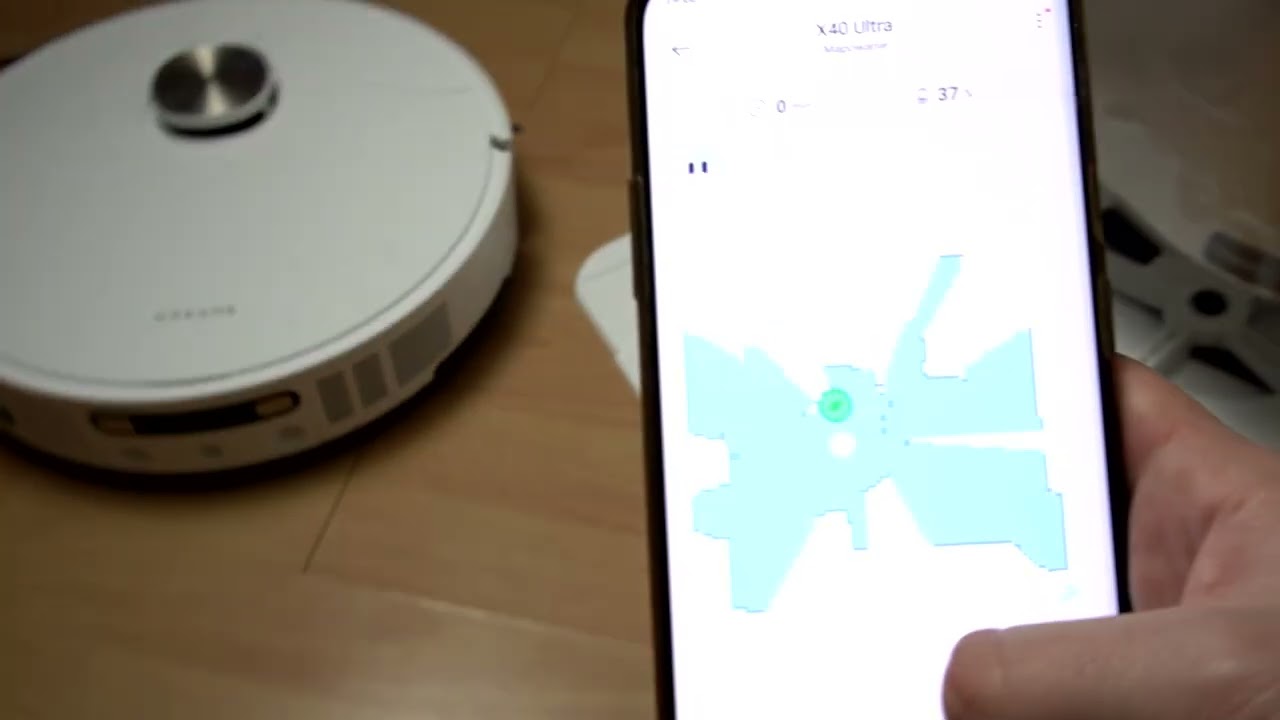 Dreame X40 Ultra - Jak zeskanować pomieszczenie? | Ustawienia mapowania