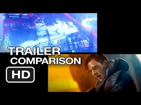 Star Trek Into Darkness Trailer Comparison (2013) - JJ Abrams Movie HD