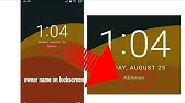 How To Have Nickname In Lock Screen For Vivo User Youtube