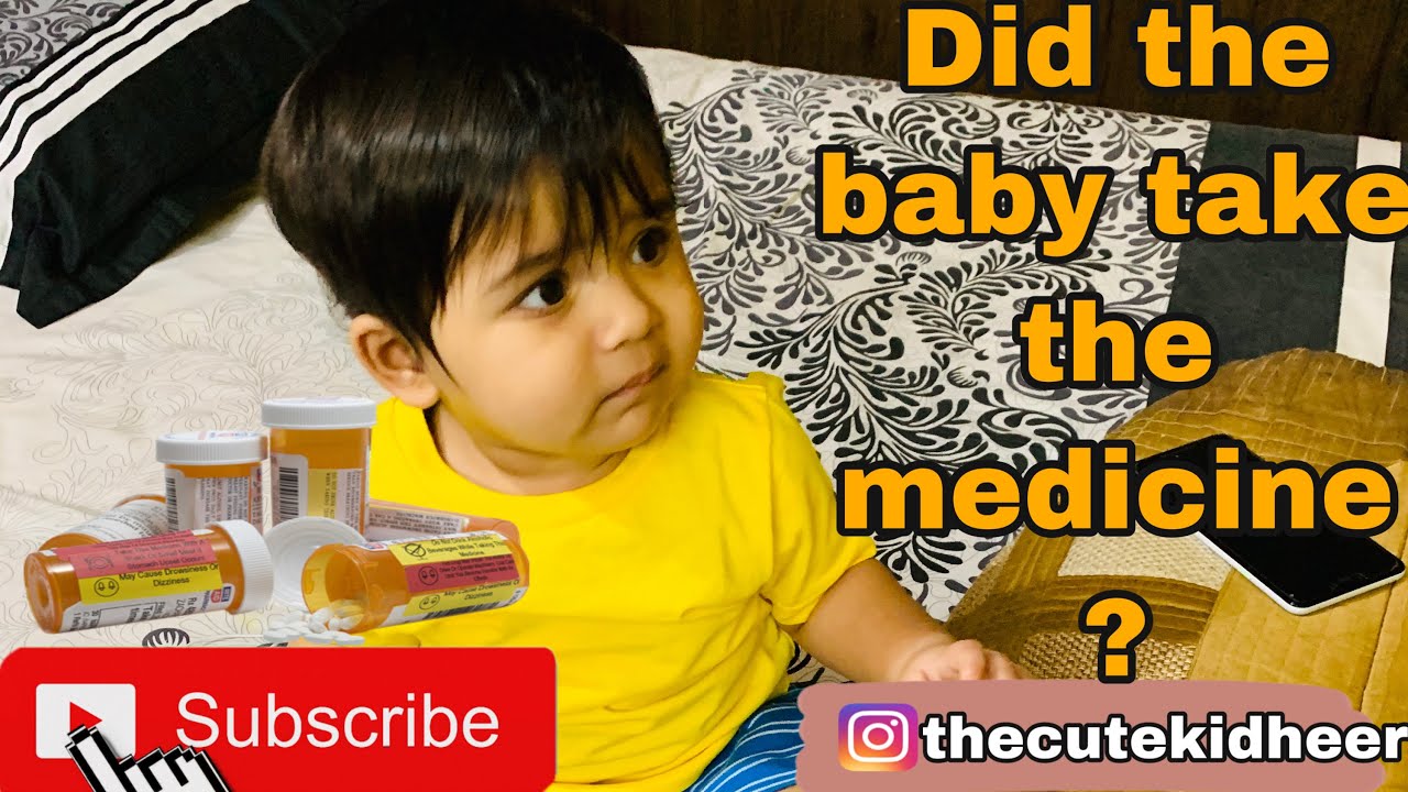 How to give medicine to baby Did the baby take the medicine? Baby takes Medicine YouTube