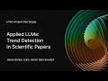 HTEC AI Open Day Skopje | Applied LLMs for Scientific Papers