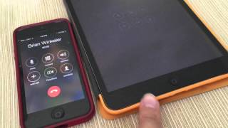 iOS 8 iPhone and iPad Why is my IPad ringing? How to take phone calls on your iPad using ios8! screenshot 3