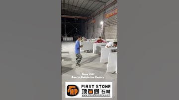 First Stone- How to load the counter tops into the container #countertop #quartzcountertops