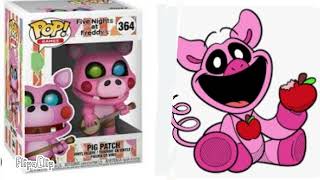 SMILING CRITTER AND THEIR FAVORITE FNAF FUNKO POP