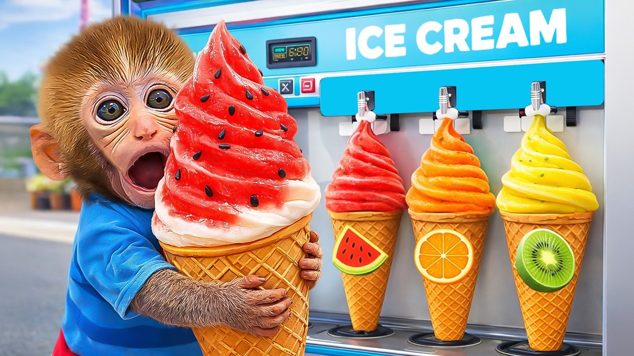 O Macaquinho BonBon e as Histórias Engraçadas e Inesperadas com Picolés | BonBon e Seus Amigos