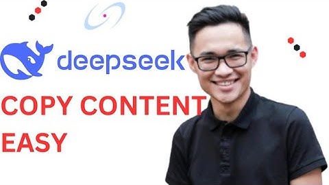 How To COPY CONTENT From DeepSeek AI To MS WordGoogle Docs QUICK & EASY 2025