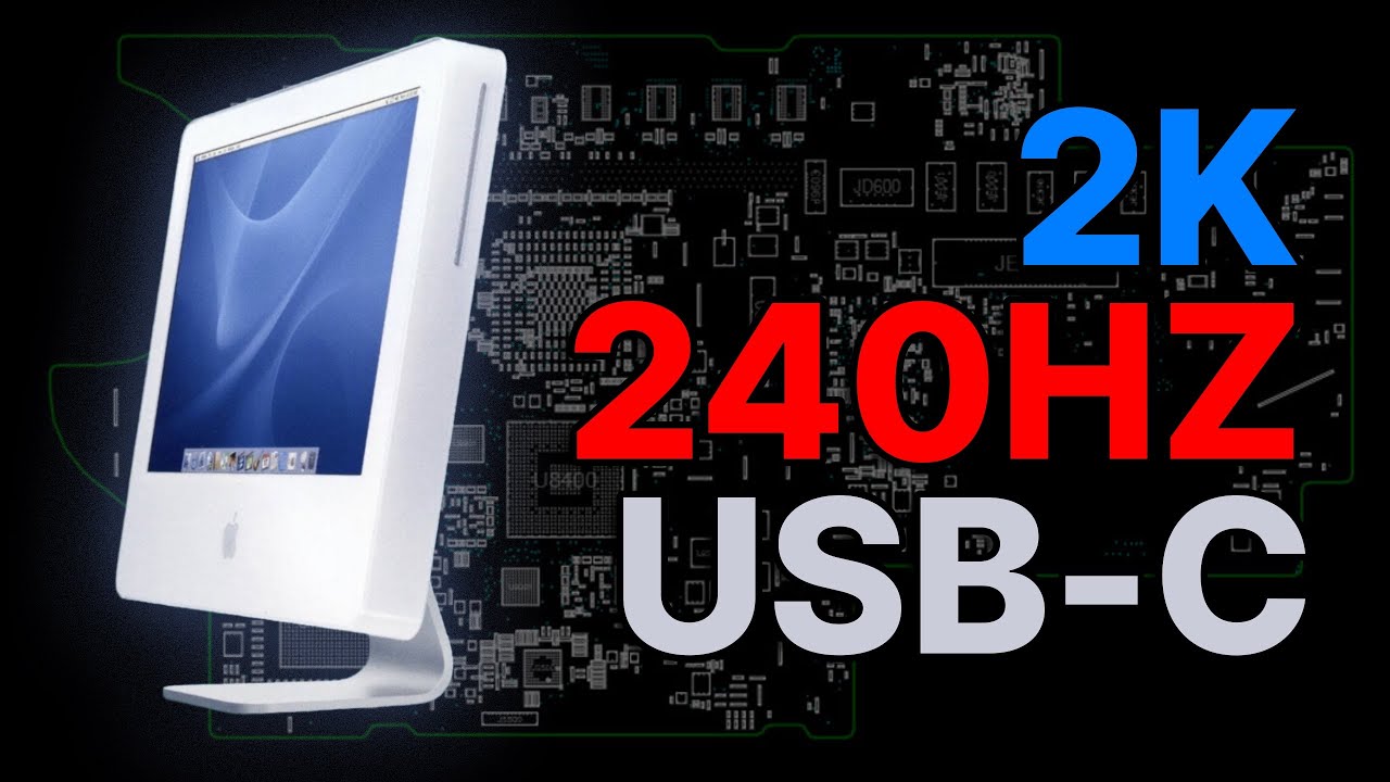 Turning an old iMac into a 240hz gaming monitor? - YouTube