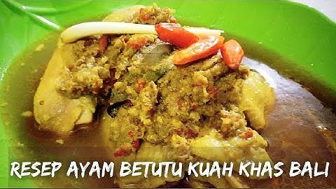 Thumbnail of RESEP AYAM BETUTU KUAH KHAS BALI "Ala-ala yunay" #06 #YIVLOG