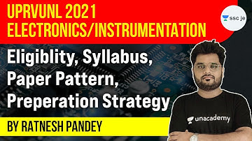 UPRVUNL 2021 Electronics/Instrumentation | Eligibility, Syllabus, Pattern, Strategy | Ratnesh Pandey