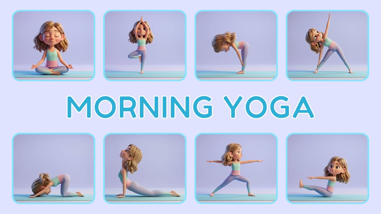 Wake Up Yoga with Luma | Morning Yoga for Kids 