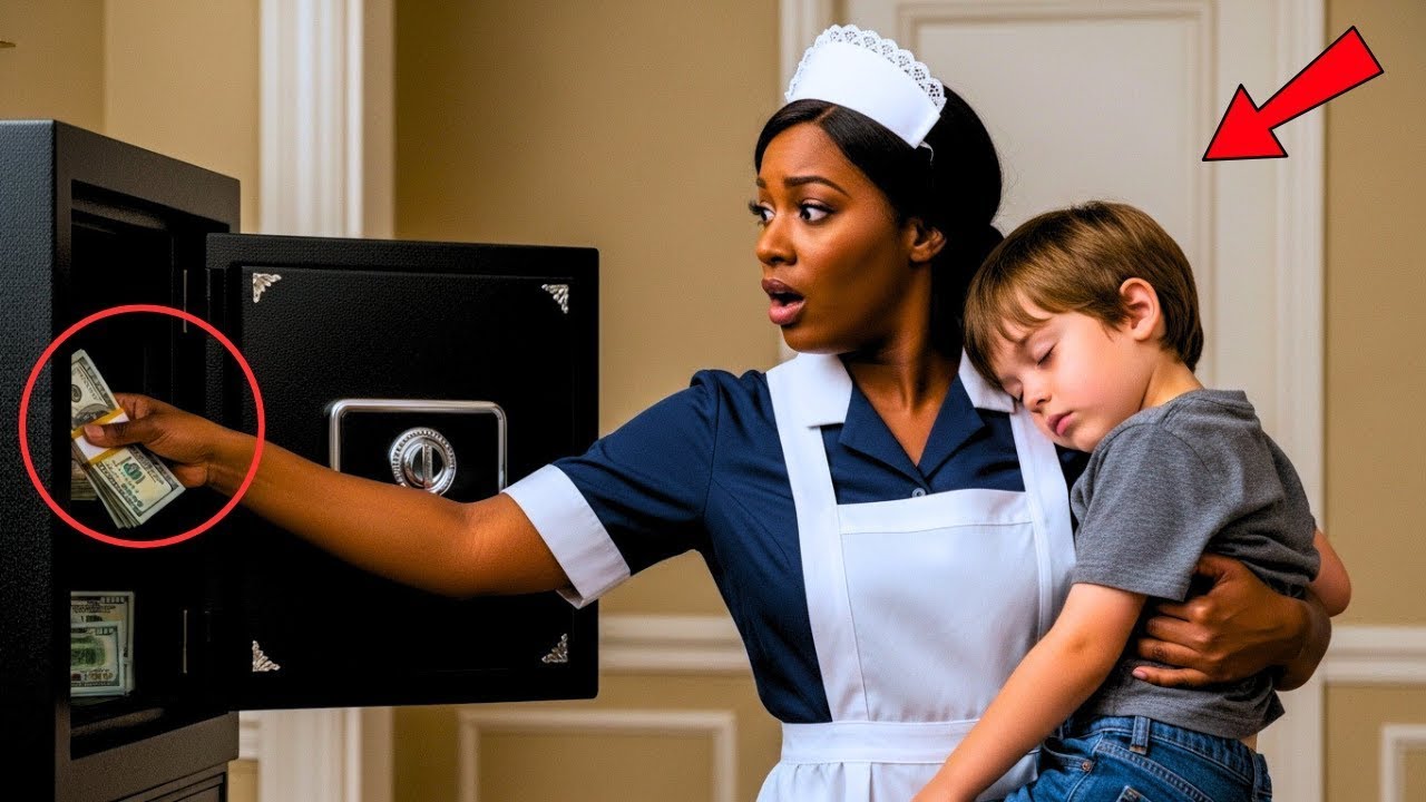 BILLIONAIRE LEFT HIS SON'S BOX FILED WITH CASH OPEN TO TEST BLACK MAID—HER REACTION SHOCKED EV