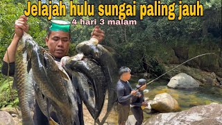 CAMPING fishing 4hari 3 malam: ketemu gerombolan ikan mahser hitam lapar sedang menunggu umpan part1