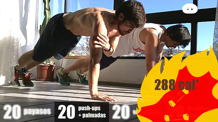 Saltos, flexiones de brazo, sentadillas, Spider-Me...