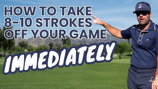 How to take 8 to 10 strokes off your game immediately. #golf #golftips #golflessons screenshot 4