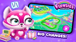 Fluvsies Game Huge Update Pinky Fluvsie Plays New Update
