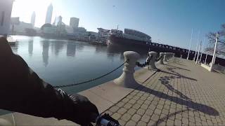 Bike Cleveland. North Coast Harbor