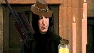 SNIPER REALIZES THE CANDLES ARE FLOATING