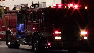 LAFD Engine 95 (reserve) & Rescue 95 Responding