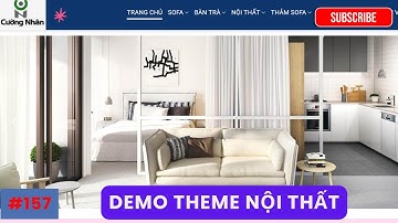 Demo theme Nội thất Cường Nhân | thememau.com
