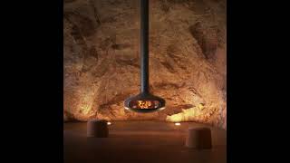 Hangende Houthaard Domofocus Van Focus - Uw-Haard.nl