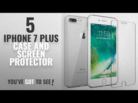 Top 5 IPhone 7 Plus Case And Screen Protector [2018 Best Sellers]: iPhone 7 Plus 8 Plus case,