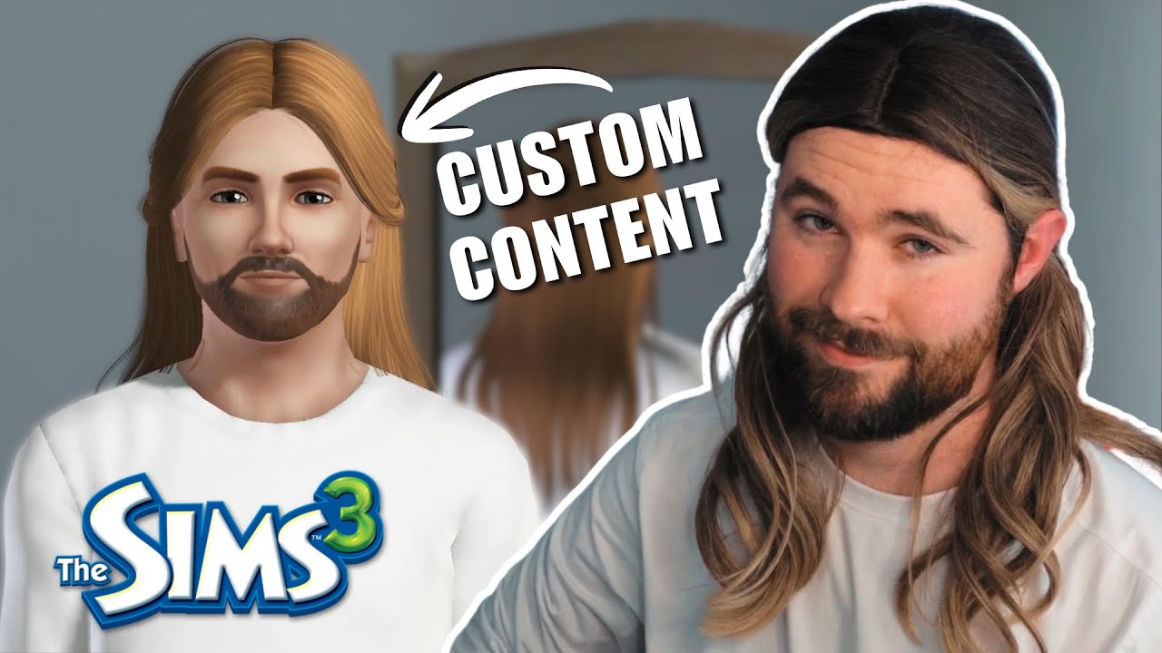 Trying  to Make My Sim Not Hideous in The Sims 3