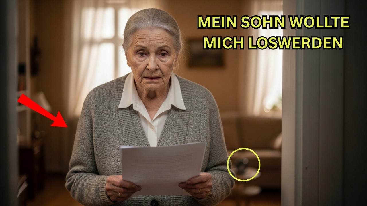 Mein Sohn brachte mich ins Pflegeheim, um mein Haus zu verkaufen – ich unterschrieb still…