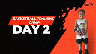 Emory's first basketball training camp D2 | Kids drills | Beginner-friendly| Complete session video