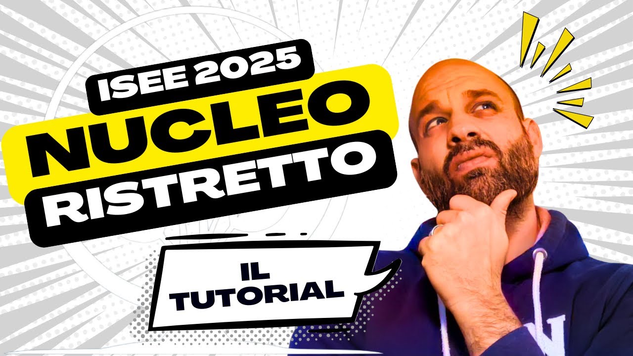 ISEE 2025: Come indicare la DISABILITA' ed il NUCLEO RISTRETTO. IL TUTORIAL