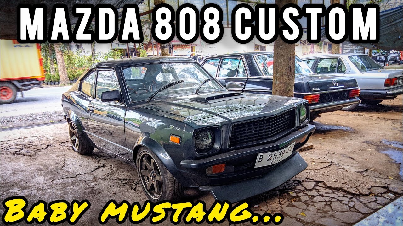 MAZDA 808 CUSTOM JADI MOBIL SPORT? REVIEW DI BENGKEL RESTORASI MOBIL RETRO‼️