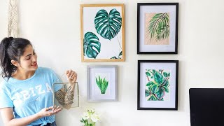 ✨I Painted Tropical Greens 🌿 /Packing & Moving to a new Studio