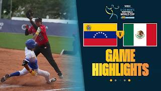 HIGHLIGHTS | Venezuela vs Mexico | WBSC U-23 Men's Softball World Cup 2026 screenshot 4