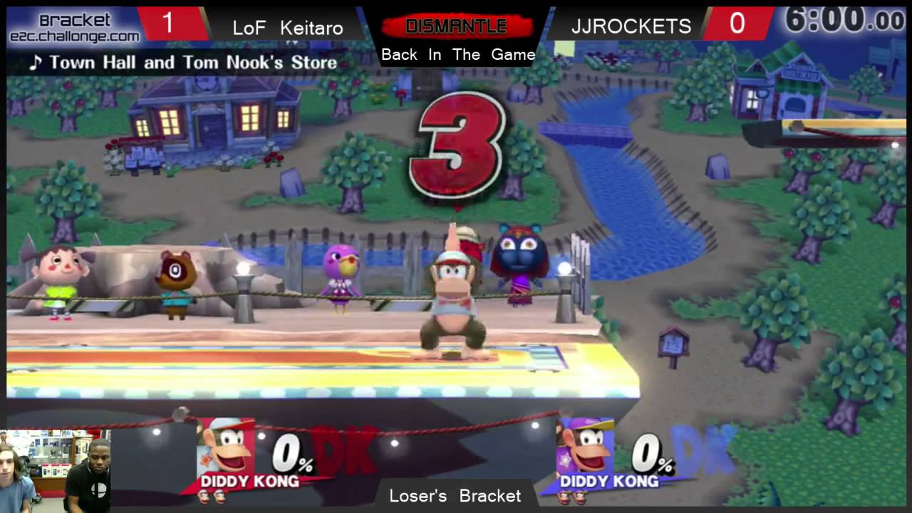 BitG Smash 4 Singles: Keitaro (Diddy Kong) vs. JJROCKETS (Diddy Kong) - LB