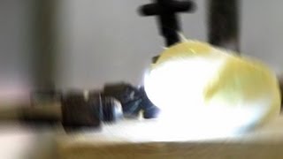 Fluorine Gas and Sulfur (reaction only)