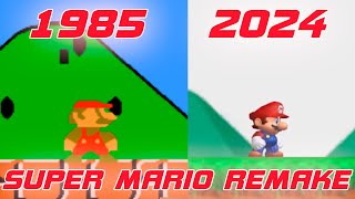 Super Mario Bros. Remake - full walkthrough. Full Game. Полное Прохождение игры