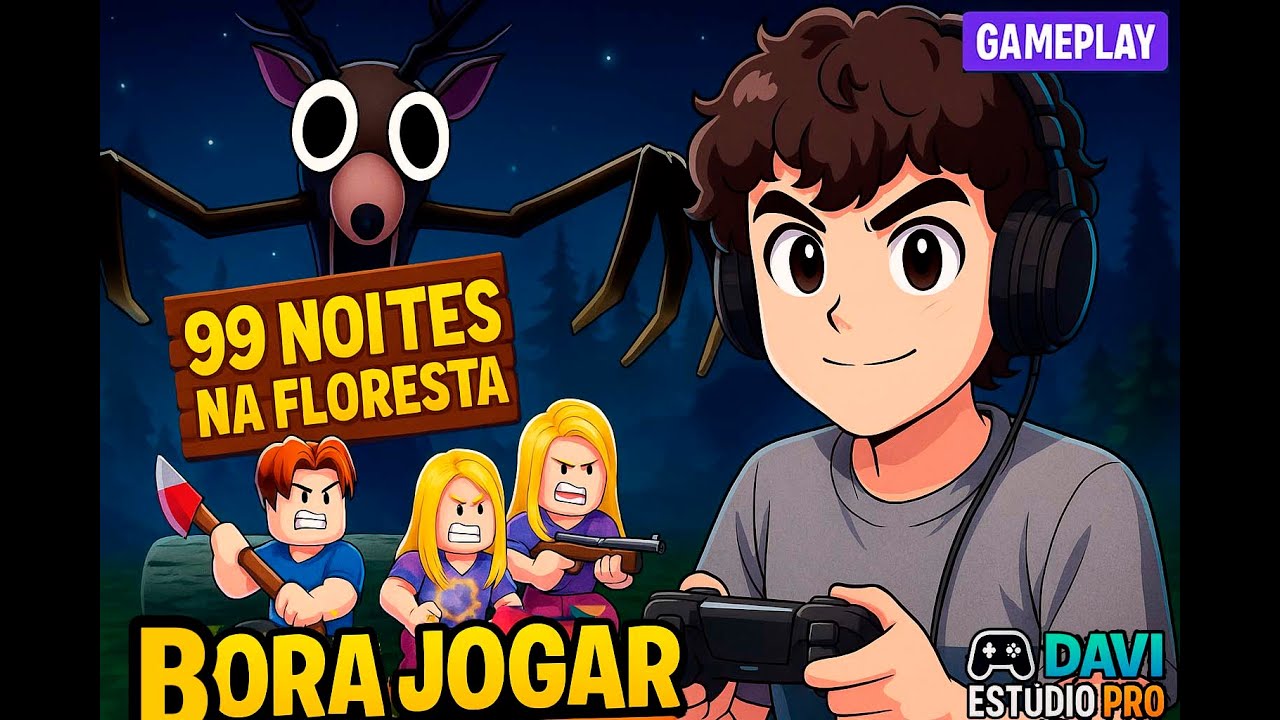 BORA JOGAR 99 NOITES NA FLORESTA COMIGO! - YouTube