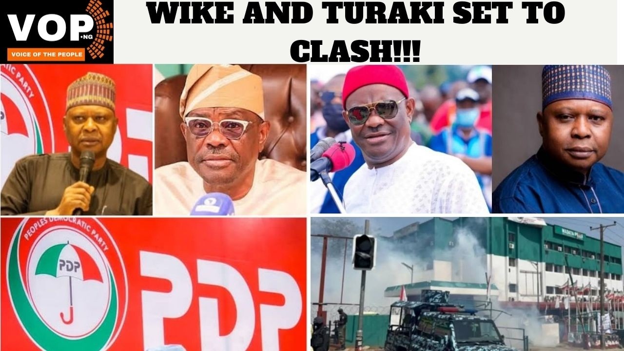 PDP Crisis Worsens as Wike-Backed Group, Turaki’s Camp Clash
