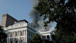 Afrique du Sud : l'incendie du Parlement enfin maîtrisé • FRANCE 24