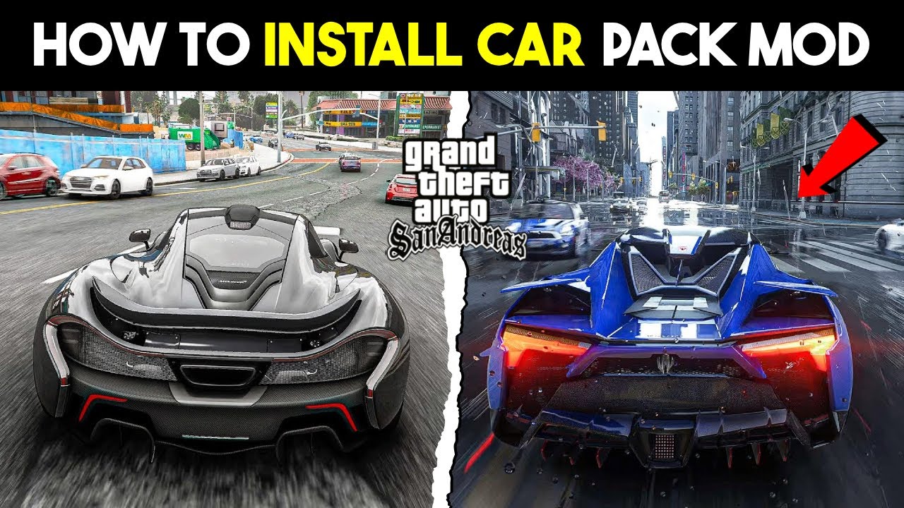 GTA Sa Car Pack Replaces All Cars - Super Cars Mod Pack For GTA San ...