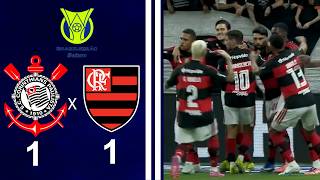 BRASILEIRO SÉRIE A 2026 - 8ª RODADA - CORINTHIANS 1X1 FLAMENGO